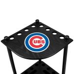 Cubs Solid Wood Corner Cue Rack 9 Cubs Solid Wood Corner Cue Rack