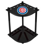 Cubs Solid Wood Corner Cue Rack 10 Cubs Solid Wood Corner Cue Rack