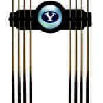 Brigham Young University Black Logo Cue Rack