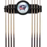 Columbus Blue Jackets Black Logo Cue Rack 7 Columbus Blue Jackets Black Logo Cue Rack