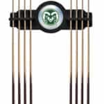 Colorado State University Black Logo Cue Rack 8 Colorado State University Black Logo Cue Rack