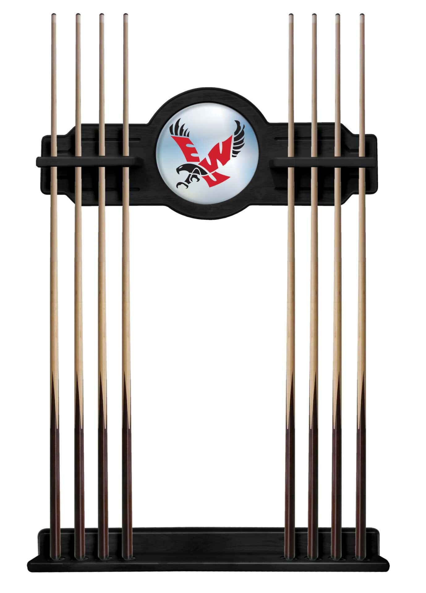 Eastern Washington University Black Logo Cue Rack 1 Eastern Washington University Black Logo Cue Rack