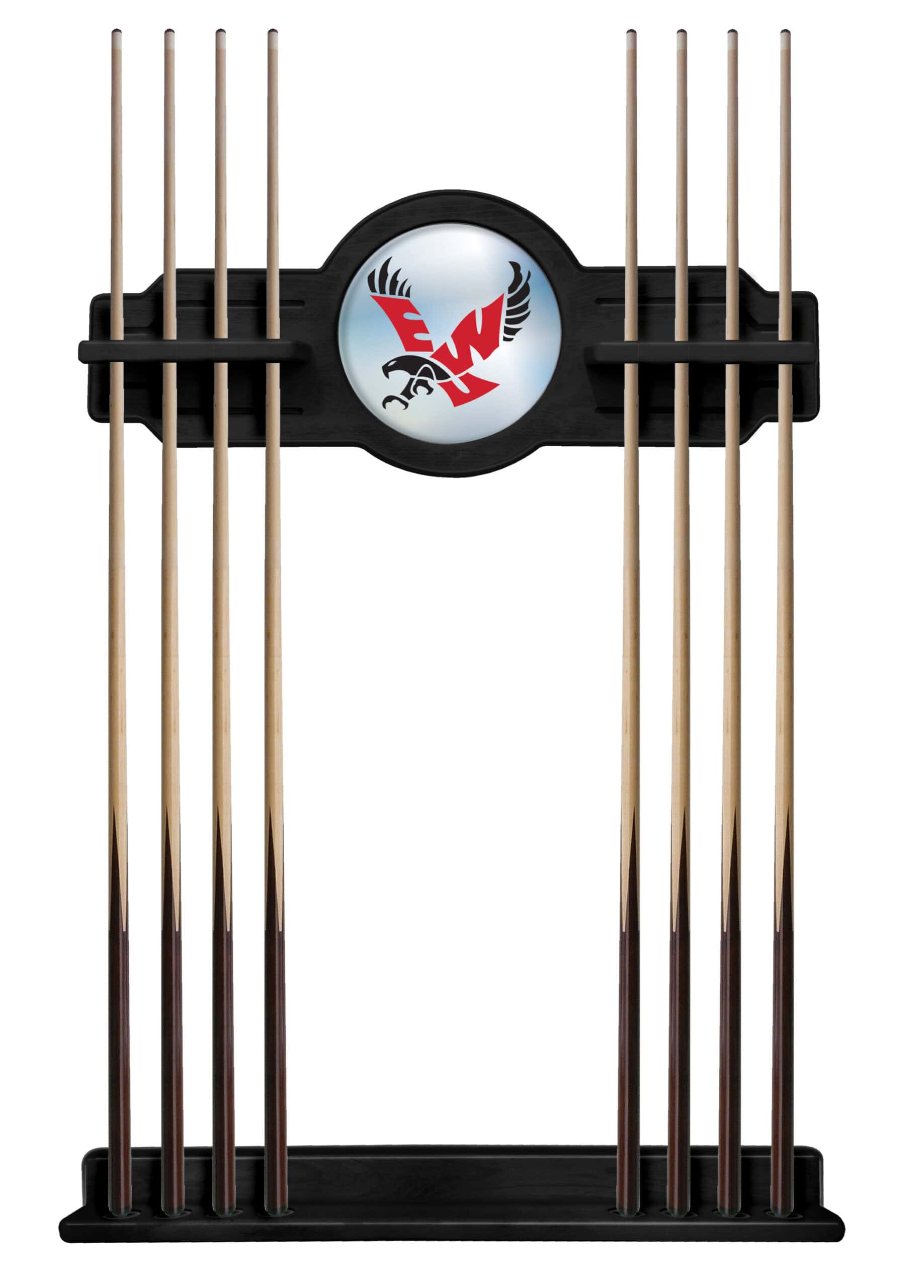 Eastern Washington University Black Logo Cue Rack 7 Eastern Washington University Black Logo Cue Rack
