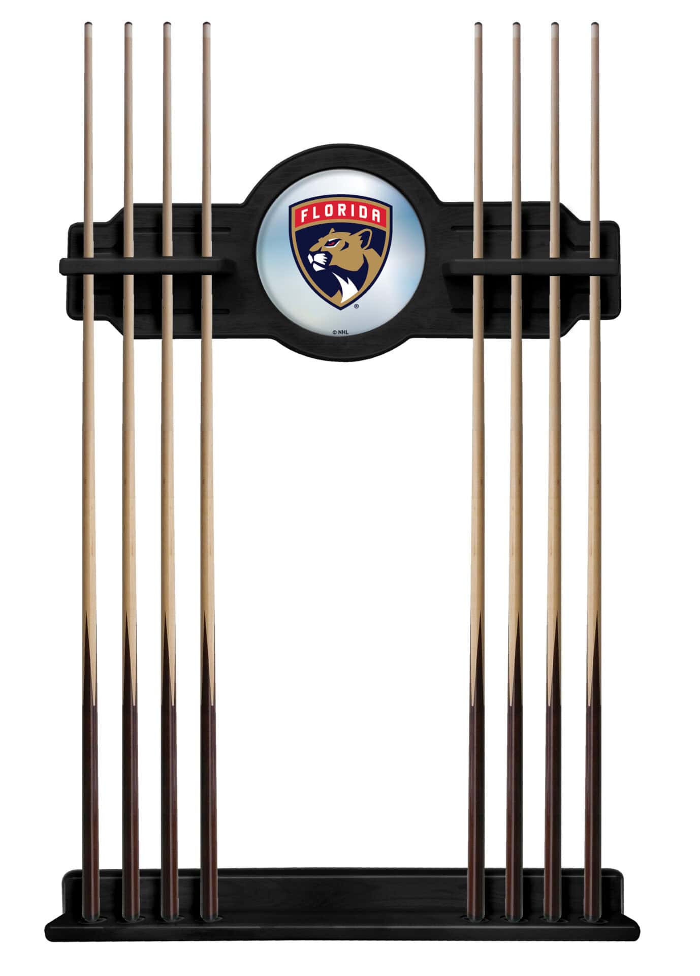 Florida Panthers Black Logo Cue Rack 1 Florida Panthers Black Logo Cue Rack