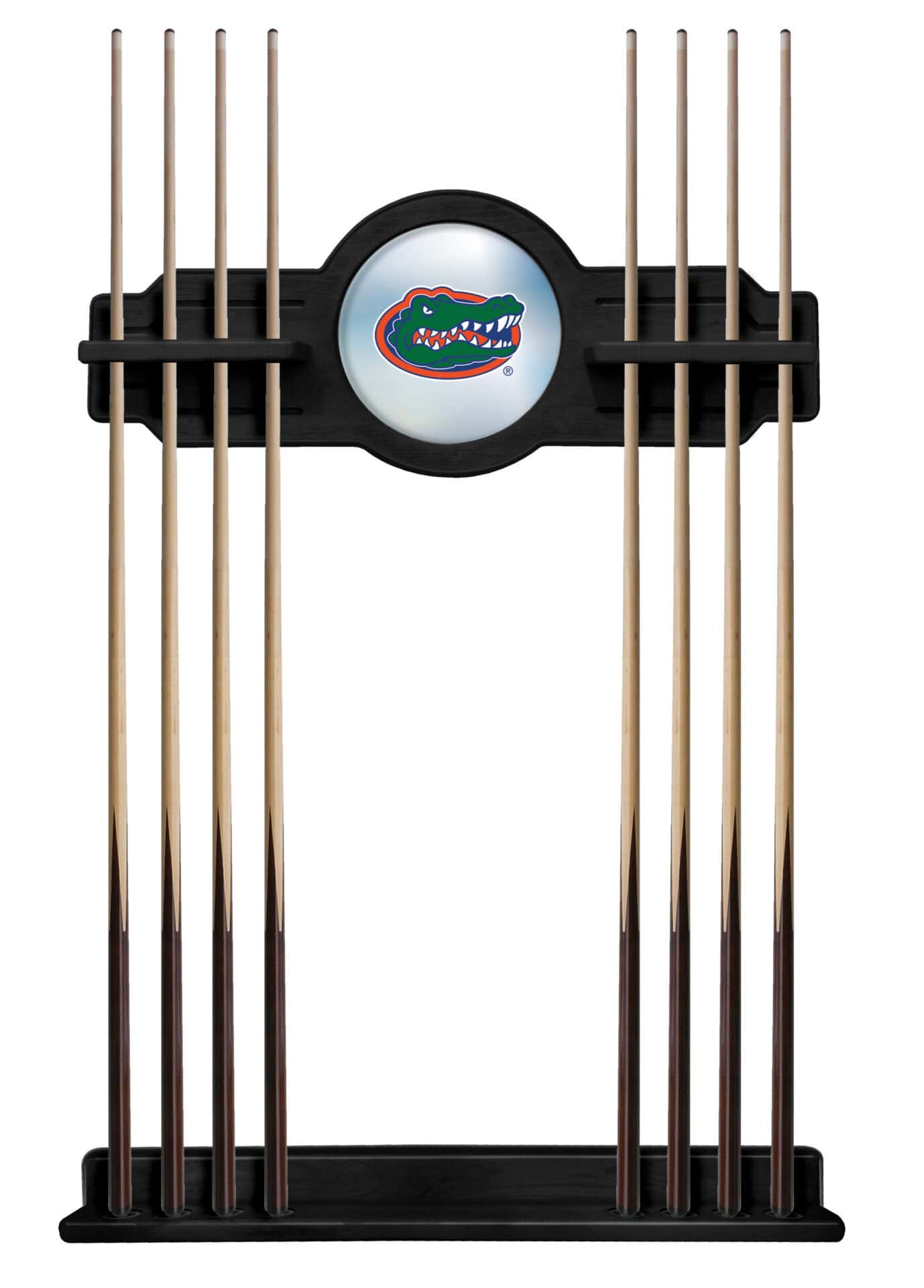 University of Florida Black Logo Cue Rack 1 University of Florida Black Logo Cue Rack
