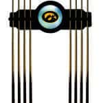 University of Iowa Black Logo Cue Rack
