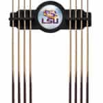 Louisiana State University Black Logo Cue Rack