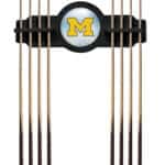 University of Michigan Black Logo Cue Rack