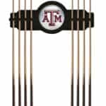 Texas A&M Black Logo Cue Rack