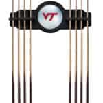 Virginia Tech University Black Logo Cue Rack