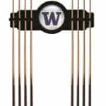University of Washington Black Logo Cue Rack