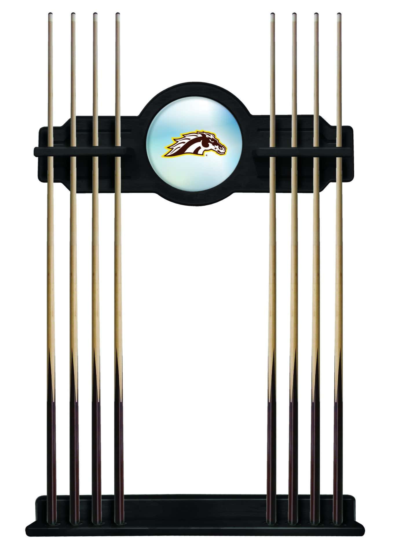 Western Michigan University Black Logo Cue Rack 1 Western Michigan University Black Logo Cue Rack