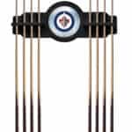 Winnipeg Jets Black Logo Cue Rack