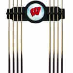 University of Wisconsin (W) Black Logo Cue Rack 7 University of Wisconsin (W) Black Logo Cue Rack