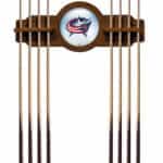 Columbus Blue Jackets Chardonnay Logo Cue Rack 7 Columbus Blue Jackets Chardonnay Logo Cue Rack