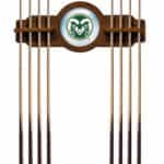 Colorado State University Chardonnay Logo Cue Rack 8 Colorado State University Chardonnay Logo Cue Rack