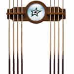 Dallas Stars Chardonnay Logo Cue Rack 7 Dallas Stars Chardonnay Logo Cue Rack
