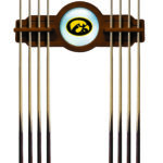 University of Iowa Chardonnay Logo Cue Rack