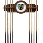 Vegas Golden Knights Chardonnay Logo Cue Rack 7 Vegas Golden Knights Chardonnay Logo Cue Rack