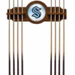Seattle Kraken Chardonnay Logo Cue Rack 7 Seattle Kraken Chardonnay Logo Cue Rack