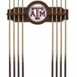 Texas A&M Chardonnay Logo Cue Rack 8 Texas A&M Chardonnay Logo Cue Rack