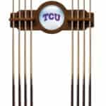TCU Chardonnay Logo Cue Rack 7 TCU Chardonnay Logo Cue Rack
