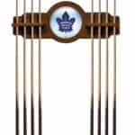Toronto Maple Leafs Chardonnay Logo Cue Rack 7 Toronto Maple Leafs Chardonnay Logo Cue Rack