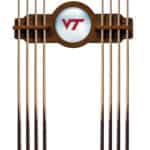 Virginia Tech University Chardonnay Logo Cue Rack