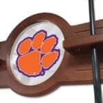 Clemson Chardonnay Logo Cue Rack