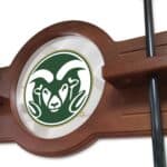 Colorado State University Black Logo Cue Rack 10 Colorado State University Black Logo Cue Rack