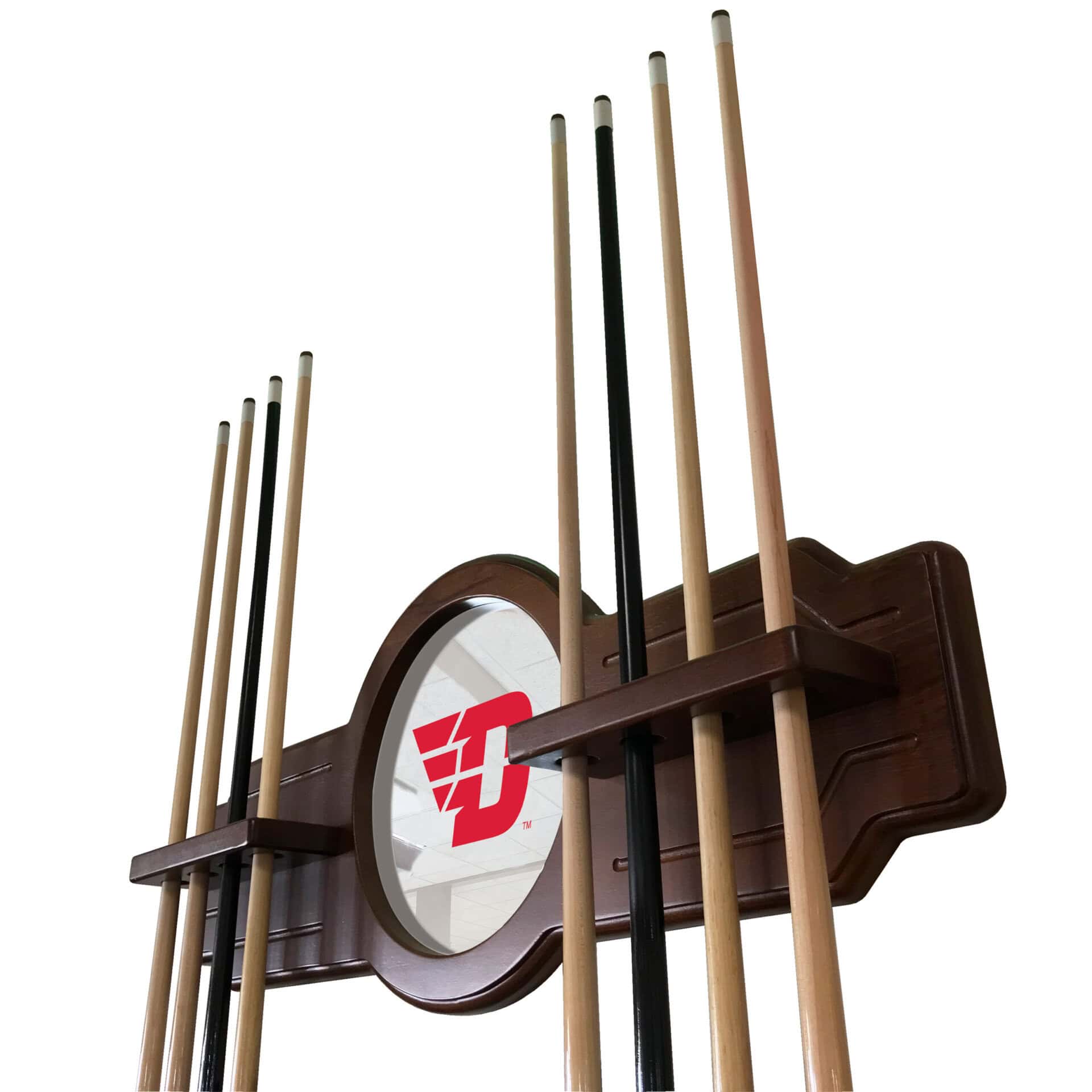 University of Dayton Navajo Logo Cue Rack 9 University of Dayton Navajo Logo Cue Rack