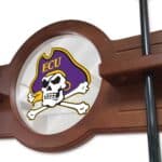 East Carolina University Chardonnay Logo Cue Rack