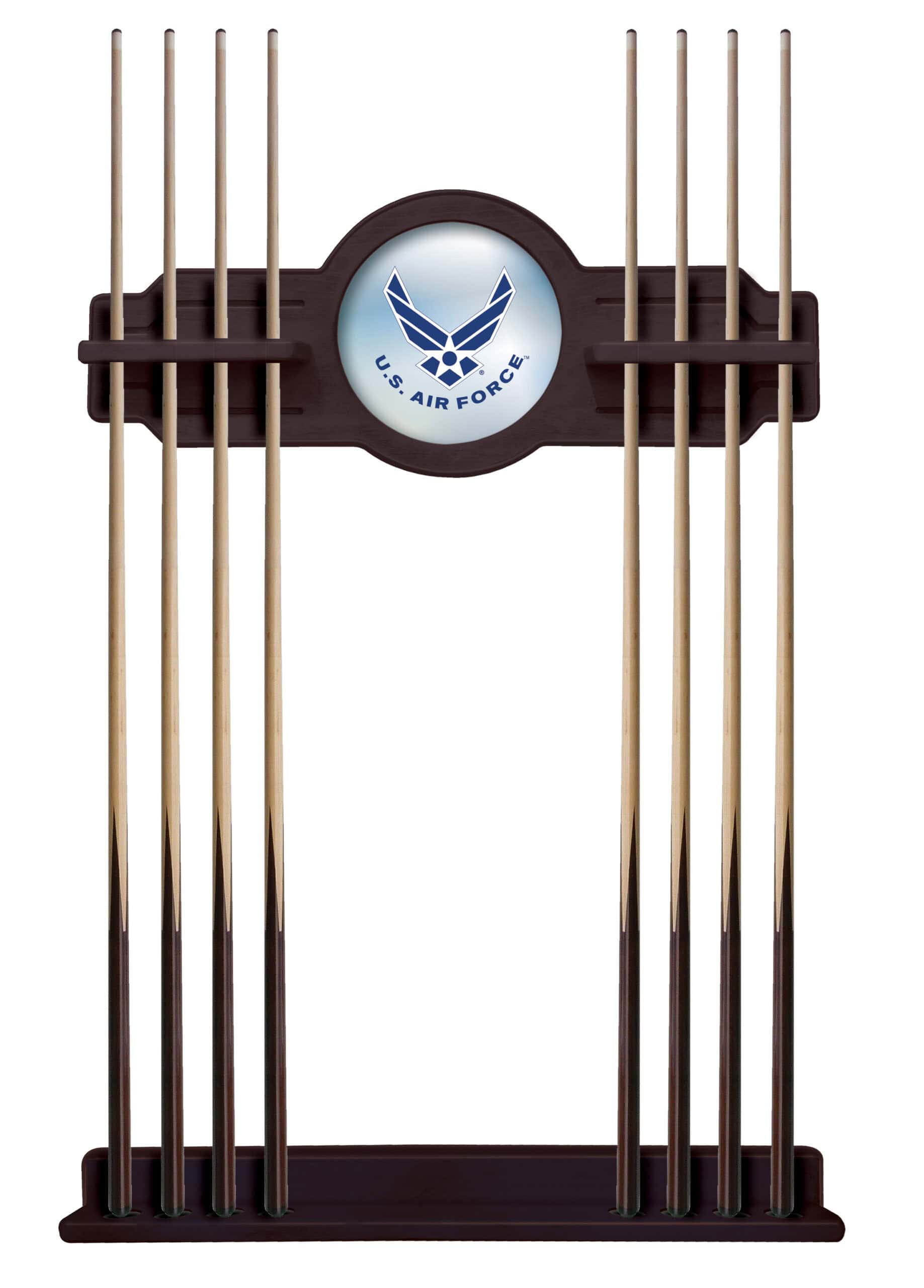 United States Air Force English Tudor Logo Cue Rack 7 United States Air Force English Tudor Logo Cue Rack