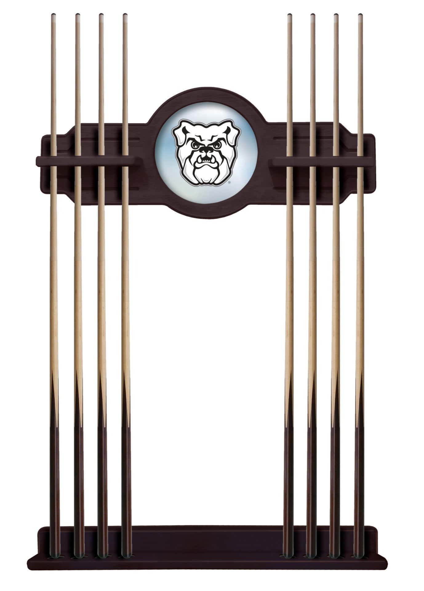 Butler University English Tudor Logo Cue Rack 1 Butler University English Tudor Logo Cue Rack