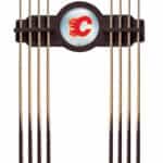 Calgary Flames English Tudor Logo Cue Rack