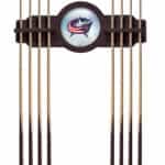Columbus Blue Jackets English Tudor Logo Cue Rack 7 Columbus Blue Jackets English Tudor Logo Cue Rack