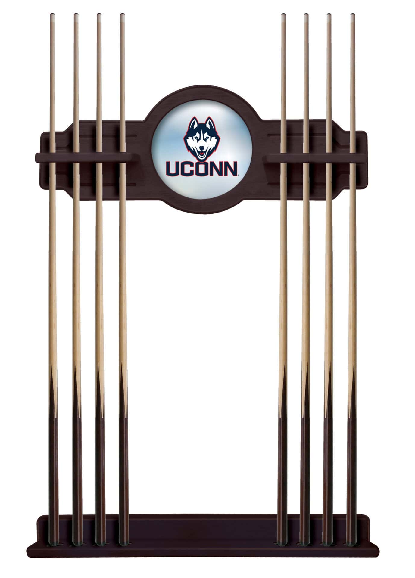 University of Connecticut English Tudor Logo Cue Rack 1 University of Connecticut English Tudor Logo Cue Rack