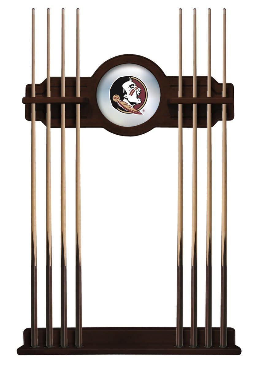 Florida State (Head) English Tudor Logo Cue Rack 1 Florida State (Head) English Tudor Logo Cue Rack