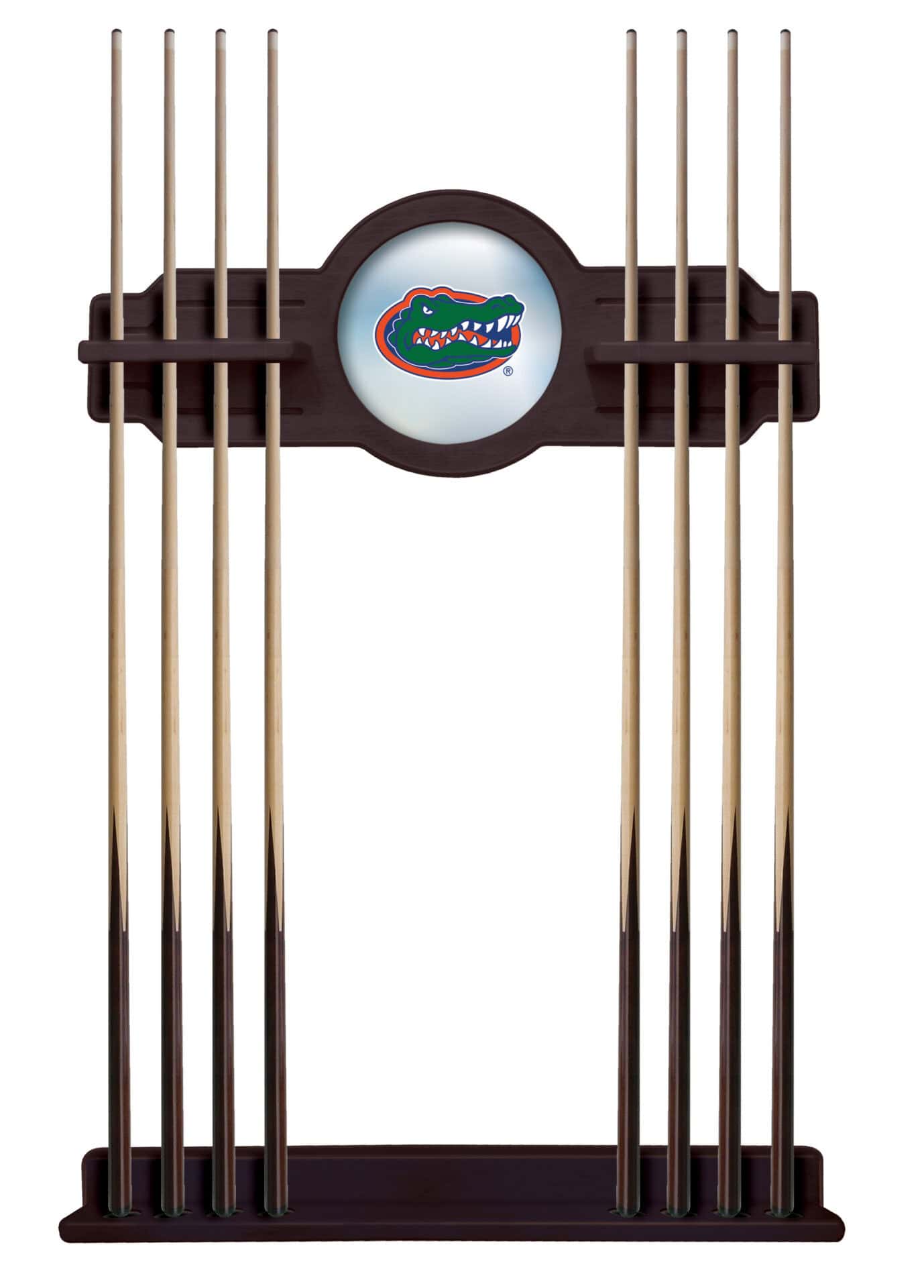 University of Florida English Tudor Logo Cue Rack 1 University of Florida English Tudor Logo Cue Rack