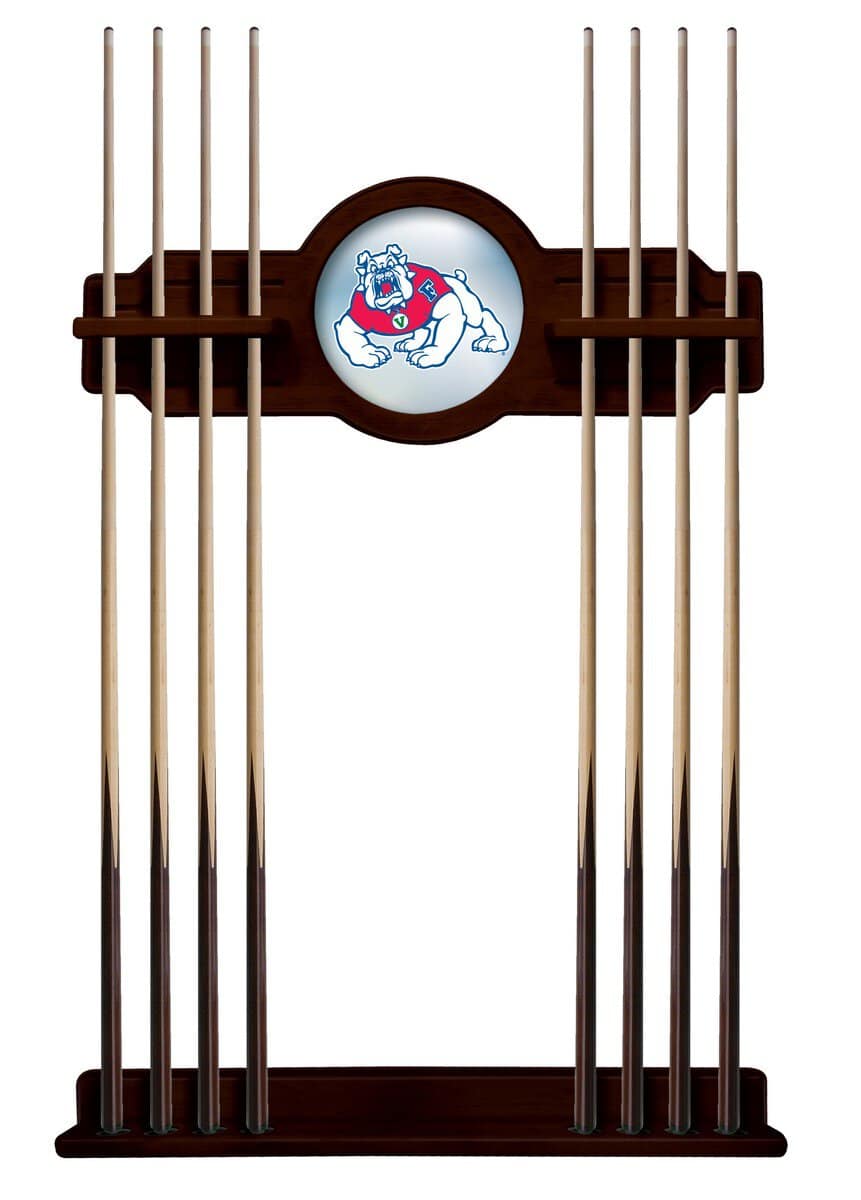 Fresno State University English Tudor Logo Cue Rack 1 Fresno State University English Tudor Logo Cue Rack