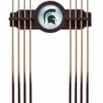 Michigan State University English Tudor Logo Cue Rack 7 Michigan State University English Tudor Logo Cue Rack