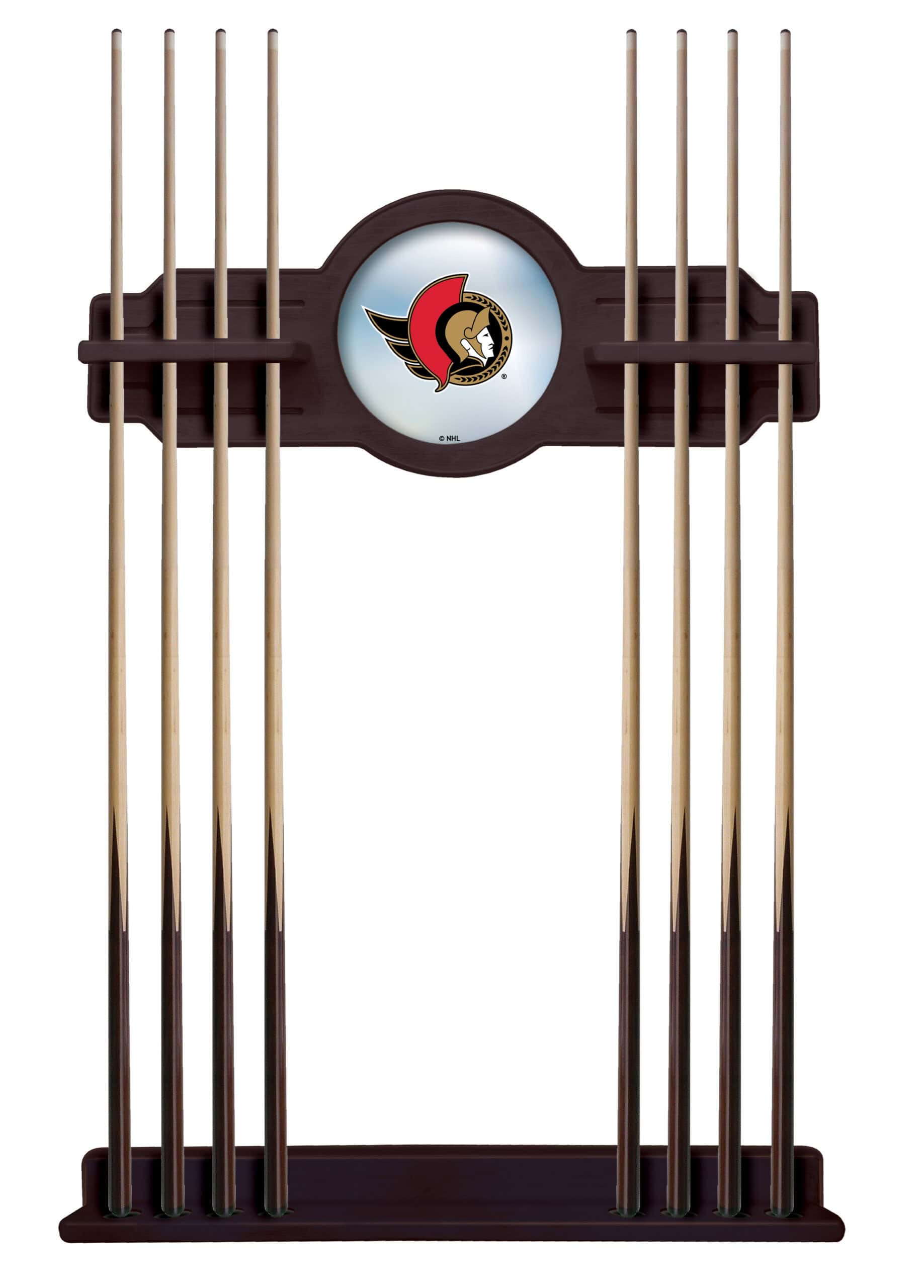 Ottawa Senators English Tudor Logo Cue Rack 7 Ottawa Senators English Tudor Logo Cue Rack