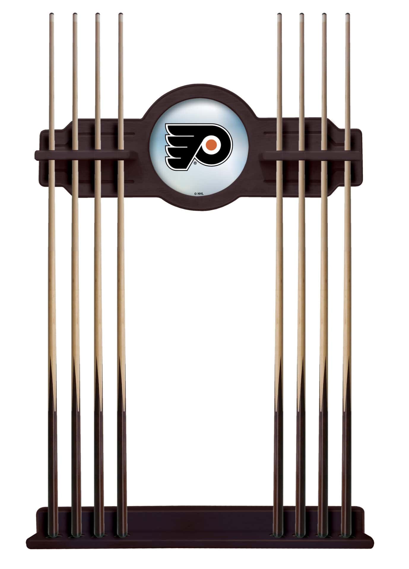 Philadelphia Flyers English Tudor Logo Cue Rack 1 Philadelphia Flyers English Tudor Logo Cue Rack