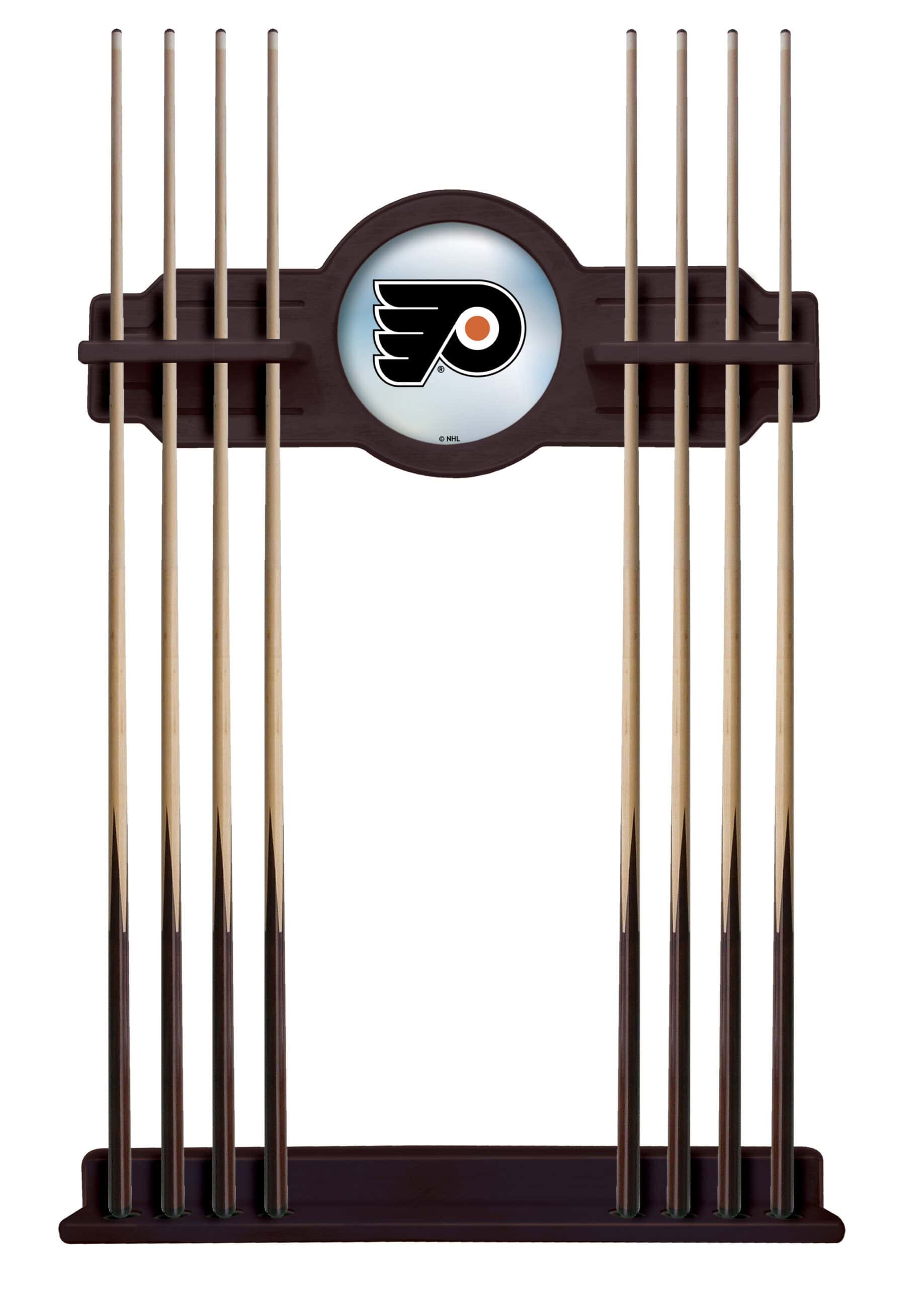 Philadelphia Flyers English Tudor Logo Cue Rack 7 Philadelphia Flyers English Tudor Logo Cue Rack