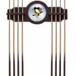 Pittsburgh Penguins English Tudor Logo Cue Rack