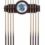 Seattle Kraken English Tudor Logo Cue Rack 7 Seattle Kraken English Tudor Logo Cue Rack