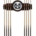 Utah State University English Tudor Logo Cue Rack 8 Utah State University English Tudor Logo Cue Rack