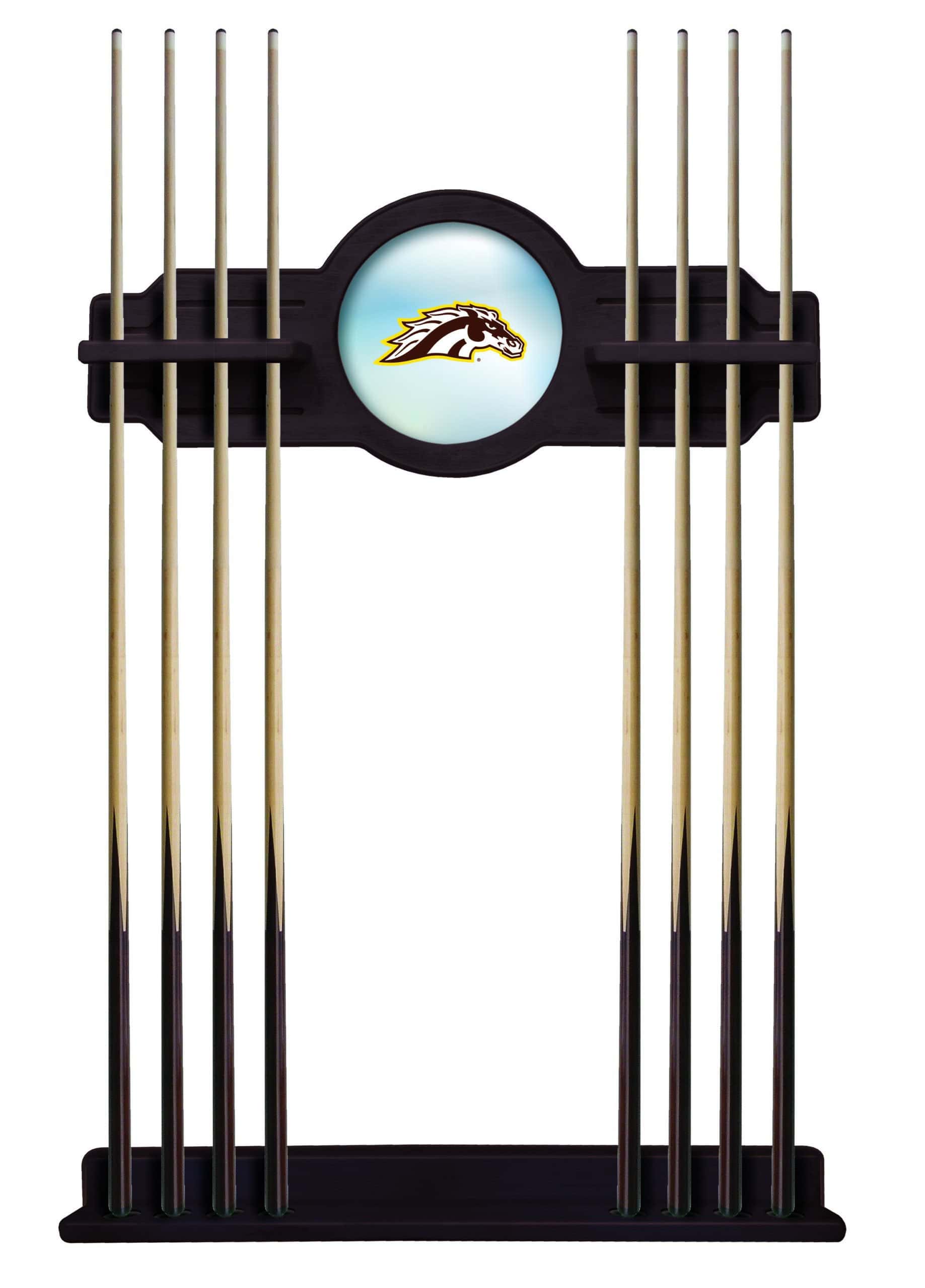 Western Michigan University English Tudor Logo Cue Rack 7 Western Michigan University English Tudor Logo Cue Rack