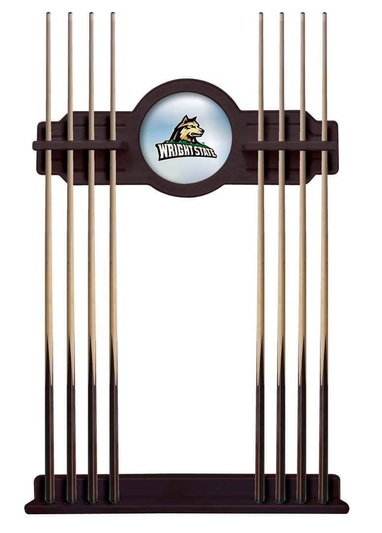 Wright State University English Tudor Logo Cue Rack 1 Wright State University English Tudor Logo Cue Rack