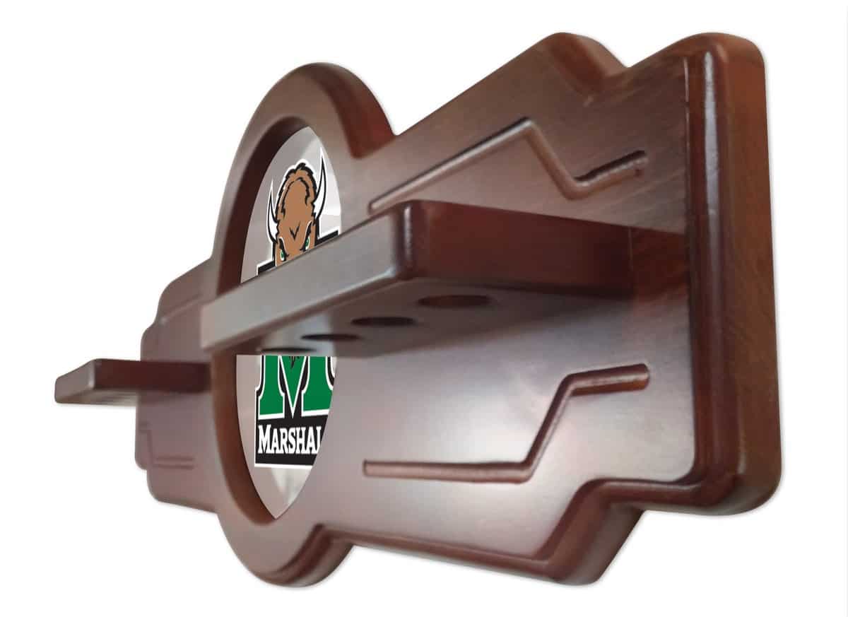 Marshall University Navajo Logo Cue Rack 2 Marshall University Navajo Logo Cue Rack - Image 2